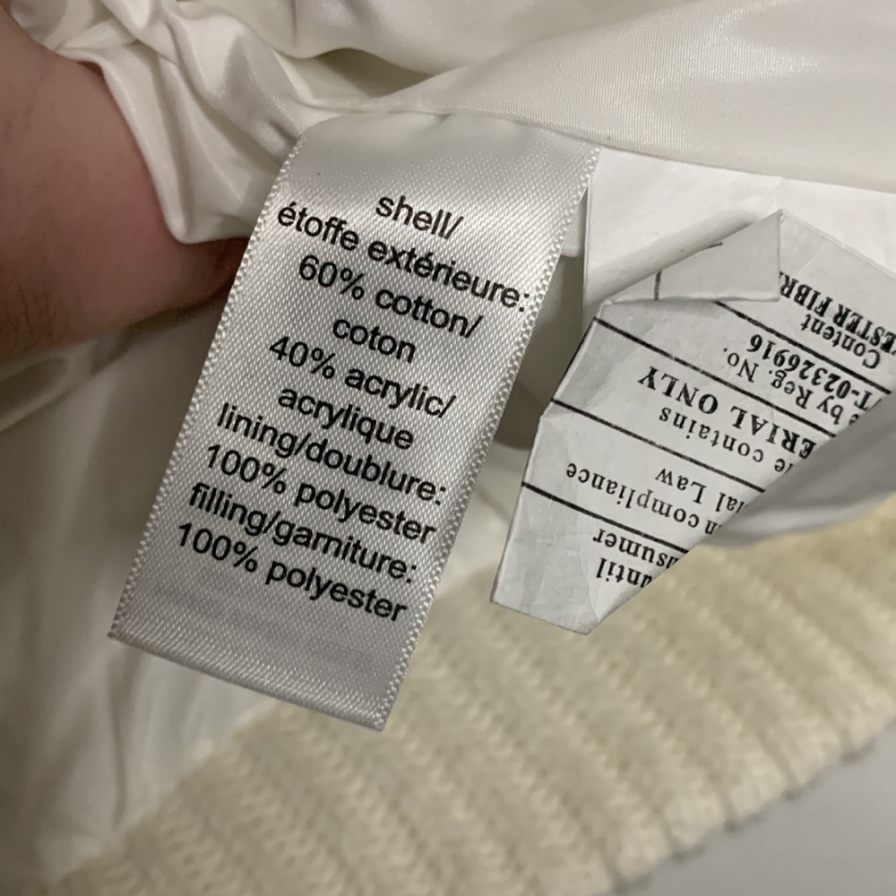 Women’s Maurice’s cable knit cream vest, small - Picture 6 of 7